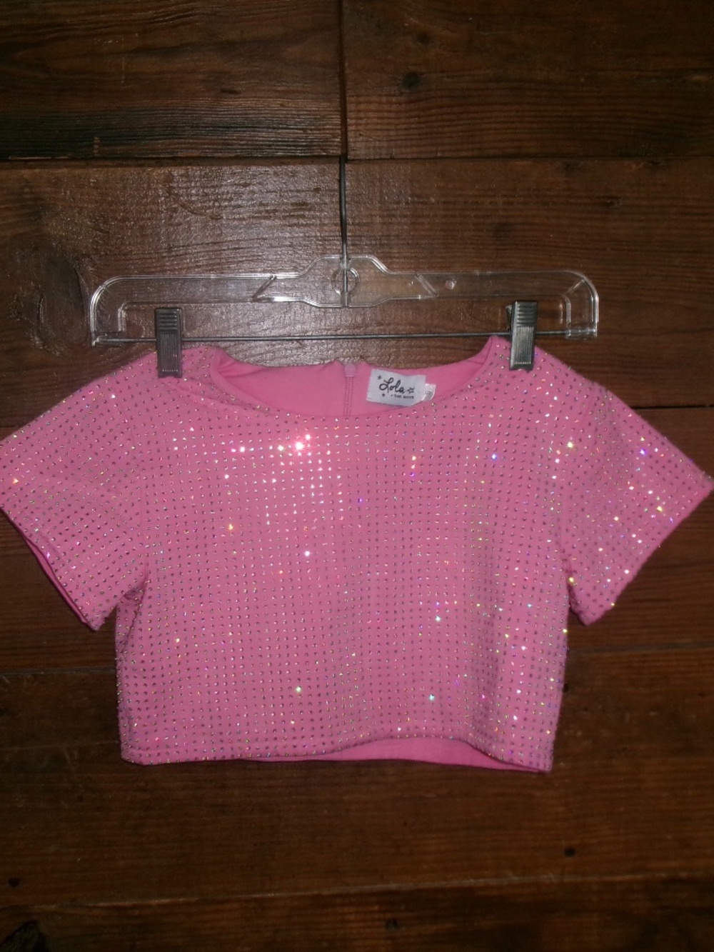 Lola + the boys girls pink gem set size 6